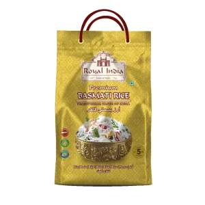 ROYAL INDIA PREMIUM GOLDEN BASMATI RICE 5kg